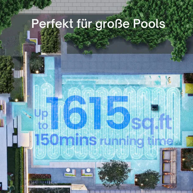 HydroSweep™ Kabelloser Poolreiniger