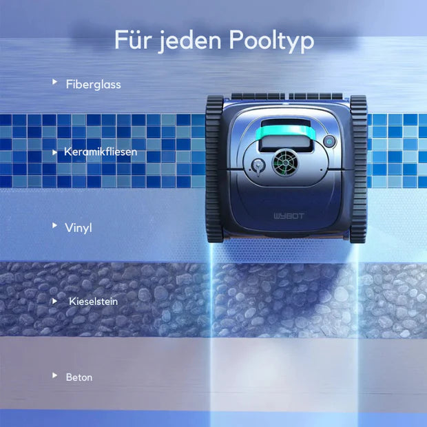 HydroSweep™ Kabelloser Poolreiniger